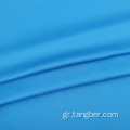 αθλητικά ενδύματα από ύφασμα από μετάξι dty microfiber polyester spandex